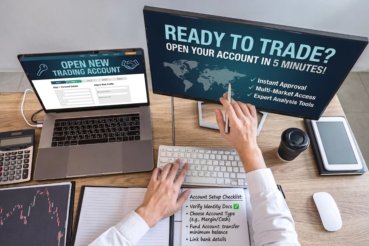 Open a KOS Markets trading account