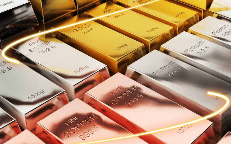 Precious metals CFD market